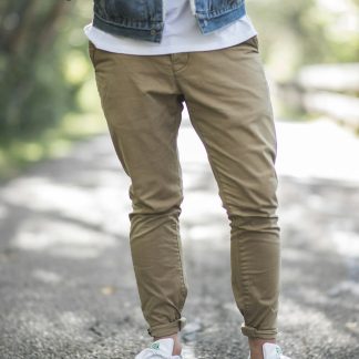 Stevekremer Men's Straight Fit Chino Pants — Cotton Twill